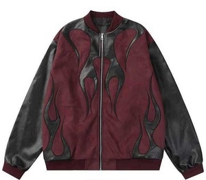 Haute qualité Patch personnalisé en cuir broderie surdimensionné Varsity Baseball Letterman veste avec appliques pour hommes pour l'hiver - Product Image 1