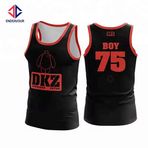 Singlet de football tactile réversible de belle couleur de qualité supérieure - Product Image 6