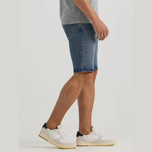 Shorts en jean vintage pour homme, 100% coton, écologiques, mode personnalisée, poches amples, confort, taille mi-haute, séchage rapide, uni - Product Image 2