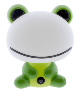 Lampe pour enfants grenouille verte E14 (Cristal Record 05-005-14-160) - Product Image 1