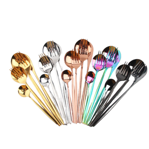 ชุดช้อนส้อมโลหะสแตนเลสงานแฮนด์เมดผู้ผลิตและส่งออกชุดเครื่องใช้บนโต๊ะอาหารโลหะดีไซน์ใหม่ - Product Image 5