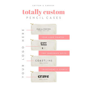 Trousse à crayons personnalisable, grande, écologique, à fermeture éclair, tendance, mignonne, en nylon doux et toile Oxford, résistante à l'eau, pour usage quotidien - Product Image 3