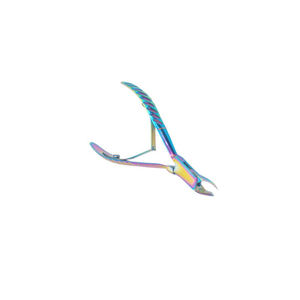 Professionnel en acier inoxydable arc-en-ciel coupe-ongles dissolvant de peau morte ciseaux pince à cuticules pour manucure pédicure soins doigts - Product Image 4
