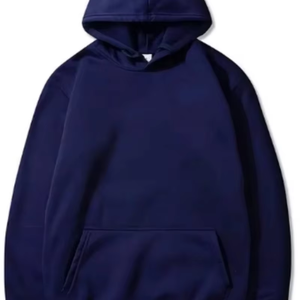 Pulls à capuche de couleur unie pour hommes Pull en laine chaud pour hommes Vêtements de rue à la mode Maillot respirant ample Marque à capuche - Product Image 1