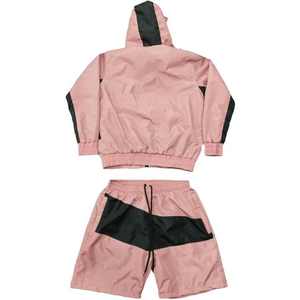 Combinaison de jogging streetwear personnalisée pour hommes, ensemble de survêtements 2 pièces, ensembles de shorts coupe-vent légers - Product Image 3