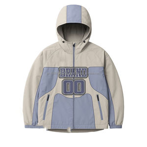 Chándal cortavientos impermeable de diseño de servicio OEM para hombre al aire libre chándal cortavientos ligero transpirable - Product Image 2