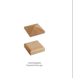 Usine de meubles du Vietnam Pièces d'escalier en bois Design élégant Bois massif Chêne blanc pour NPC02 Capuchons de poteaux pour poteau de 95mm - Product Image 6