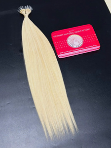 Extensiones de Cabello Humano Vietnamita de Primera Calidad, 100g, 60cm, Puntas Nano F, Cabello Virgen de un Solo Donante, Cutícula Alineada - Product Image 4