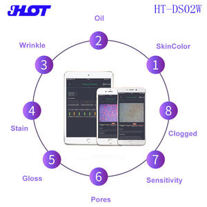 गर्म पोर्टेबल 1280x960 रिज़ॉल्यूशन 80x वायरलेस वाईफाई ip53 रेटेड एलसीडी डिस्प्ले डिजिटल माइक्रोस्कोप त्वचा विश्लेषण के लिए संगत - Product Image 4