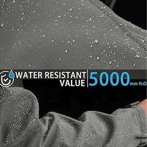 Conception personnalisée Veste souple légère durable imperméable camouflage chasse avec col montant et fermeture éclair - Product Image 3