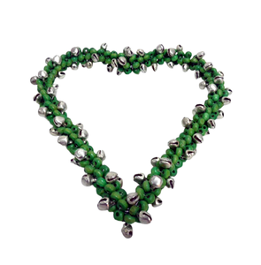 Latest Design Home <b>Decoration</b> Set of 3 Iron/Beads Hanging <b>Heart</b> Nickel Plating Wall Hanging for Home <b>Decoration</b> Handmade - Product Image 5