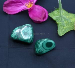 Haute Qualité Sculpté Malachite Tumbled Stone Agate Gemstone pour la Croissance Spirituelle Guérison Feng Shui & Love-Principal Fournisseur Inde - Product Image 6