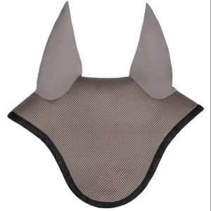 Voile anti-mouches respirant de qualité supérieure, style élégant pour l'entraînement et les concours équestres, bonnet d'oreille pour cheval léger en crochet - Product Image 1