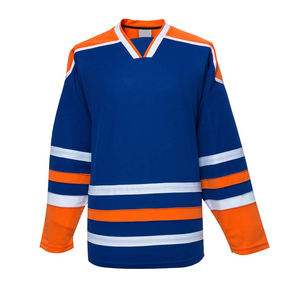 Maillots de hockey sur glace réversibles personnalisables Maillots de hockey sur glace unisexes Maillots de hockey respirants Fabrication - Product Image 1