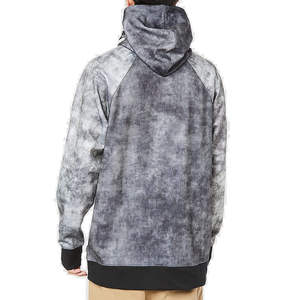 Sweats à capuche d'hiver surdimensionnés pour hommes, logo personnalisé, polaire, teinture intégrale, 100% polyester, coupe-vent, écologique, sublimation, impression 3D - Product Image 3