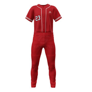 Uniformes de Béisbol Personalizados de Fábrica, Transpirables, Estampados, Último Diseño, 100% Poliéster, Tallas y Colores Personalizados - Product Image 2