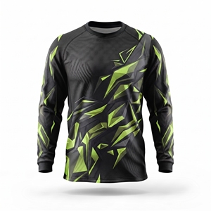 เสื้อเจอร์ซีย์แข่งรถวิบาก HIKE IMPEX รุ่น Custom MX ป้องกันลม แขนยาว แห้งเร็ว สำหรับขี่มอเตอร์ไซค์วิบากในฤดูร้อน ผู้ผลิต OEM - Product Image 1
