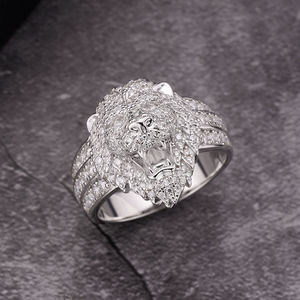 เครื่องประดับฮิปฮอปแบบใหม่ล่าสุด ประดับเพชรโมอิสซาไนต์และไข่มุกน้ำจืด ตัวเรือนเงินแท้ 925 ชุบเงิน เหมาะสำหรับงานแต่งงานและงานปาร์ตี้ - Product Image 4