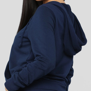 Sudadera con capucha con cordón para mujer con logotipo personalizado de ajuste Regular de último diseño/sudaderas y sudaderas con capucha de lana de tela transpirable con tarifa al por mayor - Product Image 6