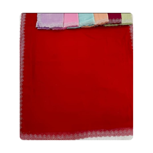 Saree élégant en matériau satiné avec motif moderne pour une utilisation de fête de mariage Offre à bas prix sur les saris pour femmes - Product Image 2