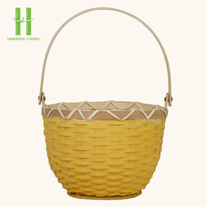 Cesta Circular Tejida a Mano de Bambú de Alta Calidad, Ideal para Picnic y Almacenamiento de Verduras, Cesta para Alimentos de Vietnam - Product Image 4