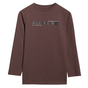 T-shirt de sport à manches longues pour garçons, tissu extensible doux, coupe confortable, design respirant, vêtements de sport légers, haute qualité - Product Image 1