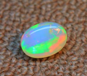 Hermosa PIEDRA DE cabujón de ópalo etíope brillante, gemas de ópalo etíope bien pulidas, piedras preciosas sueltas de ópalo Welo para hacer joyas - Product Image 5