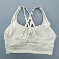 Soutien-gorge de sport à col halter tendance 2025 pour femmes, rembourré, confortable et offrant un bon maintien pour le yoga, la gym, l'entraînement et le fitness