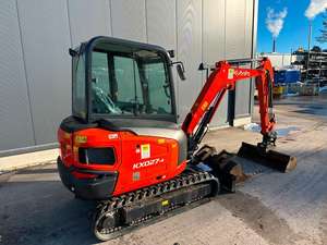 Mini excavadora Kubota KX 027-4 2 toneladas embolsadora hidráulica Kubota KX 027-4 maquinaria de movimiento de tierra - Product Image 2