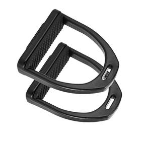 Recién llegado, estribos de caballo de acero inoxidable para montar en senderos, empuñadura de seguridad, ajustable, ligero, cómodo - Product Image 1