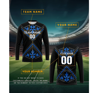 เสื้อฟุตบอลอเมริกันสีดำสำหรับผู้ใหญ่และนักเรียน  สามารถปรับแต่งชื่อและหมายเลขได้ สำหรับนักเรียนใหม่ ทีมแข่งขัน และการฝึกซ้อม - Product Image 2