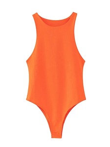 Bodys une pièce au design personnalisé Maillot de bain une pièce en coton biologique respirant Maillot de bain d'été de qualité supérieure pour femmes Vente en gros - Product Image 5