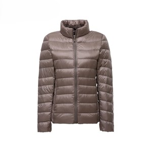 Nouveau design best-seller boutonné vestes bouffantes respirantes logo personnalisé vestes courtes pour femmes actives - Product Image 5