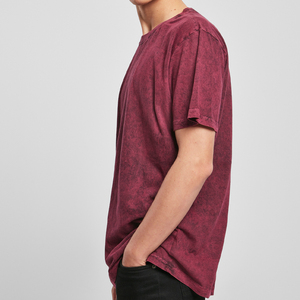 Wholesale Men's Summer Acid Wash <b>Tshirt</b> 100% Cotton Casual Oversized Jersey Custom Design Half Sleeves Street Wear - Product Image 2