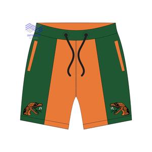 Pantalones Cortos Casuales Unisex de la Universidad FAMU Florida A&M, 100% Algodón, Diseño Liso, Técnica Bordada, Logotipo Personalizado - Product Image 1