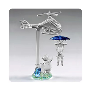 Figurines de chameau en verre décoratives de maison de qualité supérieure de dernier style à vendre - Product Image 5