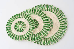 Eco Friendly Product Woven <b>Seagrass</b> Table <b>Placemat</b> Natural <b>Seagrass</b> <b>Placemat</b> for Restaurant Decoration - Product Image 2