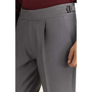 Pantalones Gurkha de Camuflaje Regular, Pantalones Cargo Formales con Cremallera y Pliegues Decorativos, de Lana Peinada Antiarrugas, Cintura Media, Talla XL - Product Image 3