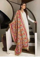 Châles indiens Banjara de luxe, nouveau design, écharpes en soie faites à la main, style antique, pour femmes, avec broderies et travail de miroirs, ensembles de foulards de mode