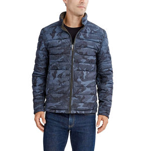 Chaqueta Acolchada de Alta Calidad al por Mayor para Hombre, Ajuste Cómodo, Informal, con Capucha, Impermeable, con Logotipo Frontal, OEM - Product Image 1