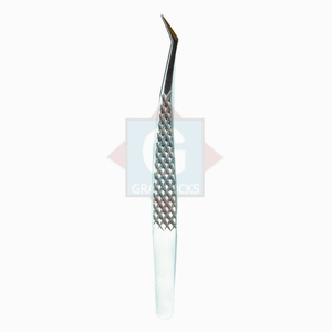 Pince à épiler en acier inoxydable pour extension de cils greffés en gros de haute qualité - Product Image 2