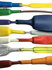 Gaine de câble électrique colorée à paroi simple WOLIDA/WOER EVA/PE, tube isolant en polyoléfine, tube thermorétractable flexible - Product Image 2