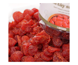 Fresas secas suaves y dulces al por mayor de Vietnam Fresas secas suaves de alta calidad de primera calidad Precio bajo Exportación a granel Snack sabroso - Product Image 1