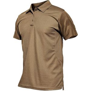 เสื้อโปโลผู้ชายแขนสั้นเสื้อโปโลเล่นกอล์ฟลำลองเล่นกีฬาแขนสั้น - Product Image 6