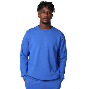 Sweat-shirt à col rond en coton Streetwear vierge Fabricant de sweat à capuche personnalisé surdimensionné Sweats à capuche et sweatshirts pour hommes - Product Image 4