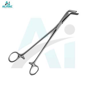Forceps Wertheim Parametrium ALMAC en acier de haute qualité pour la chirurgie gynécologique avec une forte adhérence et une manipulation précise des tissus - Product Image 6