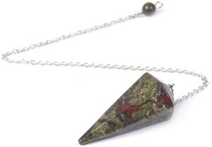 ลูกตุ้มแจสเปอร์มังกรคริสตัลธรรมชาติ - Product Image 4