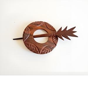 Épingles à châle en bois sur mesure de qualité supérieure dans des styles assortis adaptés aux créateurs d'accessoires de mode et aux fabricants d'écharpes - Product Image 3