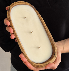 Acacia Wood <b>Candle</b> Dough Stand 100% Natural <b>Long</b> Eco-Friendly Wooden Rectangular Dough Bowl Handmade Top sale - Product Image 3