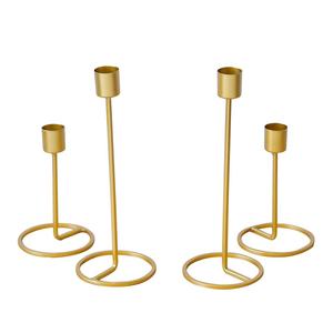 Antique Brass Candle Holder Different Sizes Attractive Hot Selling Luxury Decorative <b>Wedding</b> Decoration Item - Product Image 2